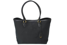 Load image into Gallery viewer, PRADA プラダ トートバッグ ロゴ ジャガード 1BG158 UCWF0002 00 キャンバス レザー ブラック 美品 中古 64783