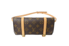 Load image into Gallery viewer, LOUIS VUITTON ルイヴィトン モノグラム ポシェット マレル ウエストバッグ M51159 ブラウン ロゴ ウエストポーチ 美品 中古 64787