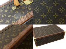 Load image into Gallery viewer, LOUIS VUITTON ルイ ヴィトン ビステン 55 トランク ケース M21327 モノグラムキャンバス ブラウン 美品 中古 64790