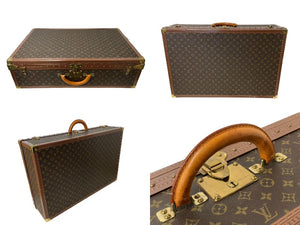 LOUIS VUITTON ルイ ヴィトン アルゼール 75 トランク ケース M21225 モノグラムキャンバス ブラウン 美品 中古 64791  – Casanova Vintage