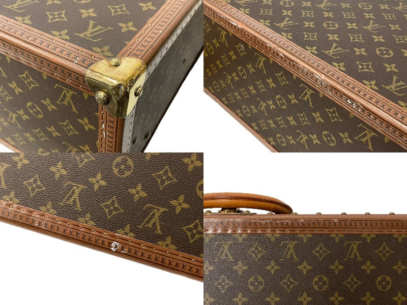 LOUIS VUITTON ルイ ヴィトン アルゼール 75 トランク ケース M21225 モノグラムキャンバス ブラウン 美品 中古 64791  – Casanova Vintage