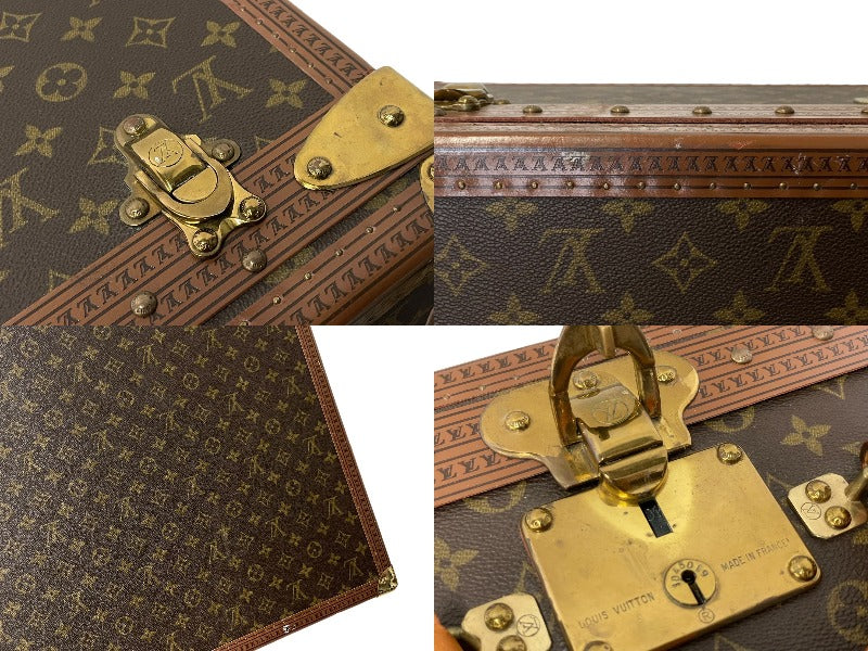 LOUIS VUITTON ルイ ヴィトン アルゼール 75 トランク ケース M21225 モノグラムキャンバス ブラウン 美品 中古 64791  – Casanova Vintage