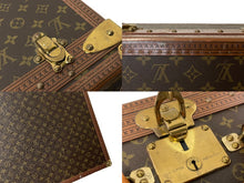 Load image into Gallery viewer, LOUIS VUITTON ルイ ヴィトン アルゼール 75 トランク ケース M21225 モノグラムキャンバス ブラウン 美品 中古 64791