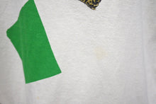 画像をギャラリービューアに読み込む, LOEWE ロエベ 半袖Ｔシャツ トップス クールネック ロゴプリント S540Y22X06 ベージュ グリーン ゴールド サイズS 良品 中古 64820