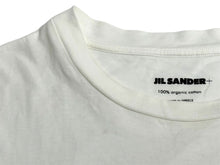画像をギャラリービューアに読み込む, JIL SANDER＋ ジルサンダー トップス プラス ロゴ半袖Ｔシャツ クールネック オーバサイズ ロゴラベル 丸首 ホワイト XL KKPMZB0004中古 64821