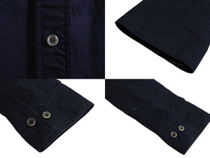 sacai サカイ パーカー 20SS サイズ3 ドッキング シャツ ブラック ネイビー コットン SCM-026 美品 中古 64839
