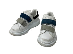 Alexander McQueen Alexander McQueen Sneakers Velcro Kids Sneakers Size L White Black Good Used 64847