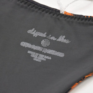 新品同様 CHROME HEARTS クロムハーツ Dipped in Blue ディップドインブルー ビキニ 下 オレンジタイガー シルバー金具 中古 4a006485