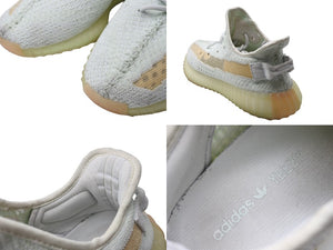 YEEZY BOOST ADIDAS イージー ブースト 350V2 アディダス ハイパースペーススニーカー ローカット 27cm EG7491 美品 中古 64855