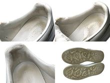 画像をギャラリービューアに読み込む, Alexander McQueen アレキサンダーマックイーン オーバーサイズドスニーカー 紐靴 ホワイト シルバー サイズ37 良品 中古 64858