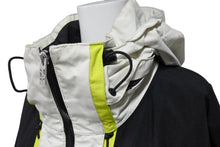 Load image into Gallery viewer, DAIWA PIER39 ダイワ ピアサーティナイン ナイロン ダウンジャケット 3XL ホワイト ブラック イエローグリーン ナイロン 中古 64863