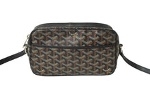 Load image into Gallery viewer, GOYARD ゴヤール カップヴェールPMバッグ ショルダーバッグ CAPVE2PMLTY01CL01P ブラック PVC レザー シルバー金具 美品 中古 64865