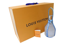 画像をギャラリービューアに読み込む, 新品同様 LouisVuitton ルイヴィトン ベル ランプ LEDランプ 2024SS R96319 モノグラムキャンバス 吹きガラス ブルー 中古 64876