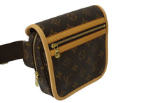 Load image into Gallery viewer, 新品同様 LOUIS VUITTON ルイヴィトン バムバッグ ボスフォール ウエストバッグ ポーチ モノグラム M40108 ゴールド金具 中古 64881