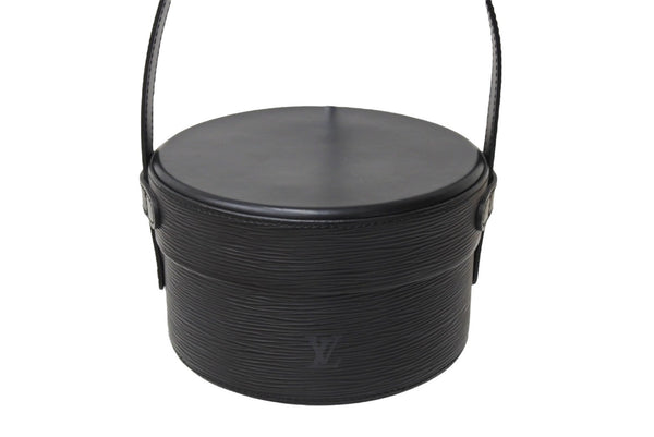 Very good condition LOUIS VUITTON Epi tea utensil handbag special order leather gold hardware used 64894