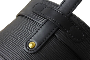 Very good condition LOUIS VUITTON Epi tea utensil handbag special order leather gold hardware used 64894