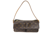 Load image into Gallery viewer, 極美品 LOUIS VUITTON ルイ ヴィトン ハンドバッグ モノグラム ヴィバシテMM PVCコーティング M51164 ブラウン ゴールド金具 中古 64908