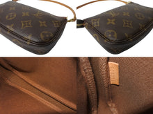 Load image into Gallery viewer, LOUIS VUITTON ルイヴィトン ポシェット アクセソワール アクセサリーポーチ 村上隆 M95008 モノグラム チェリー ブラウン 美品 中古 64910