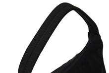 Load image into Gallery viewer, 極美品 PRADA プラダ ハンドバッグ ホーボー ショルダーバッグ ミニバックMV515 三角プレート ナイロン ブラック 中古 64912