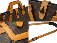 画像をギャラリービューアに読み込む, LOUIS VUITTON ルイヴィトン トートバッグ ジャイアント NIGO ダミエ モノグラムキャンバス ブラウン N40355 美品 中古 64937