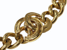 Load image into Gallery viewer, 極美品 CHANEL シャネル VINTAGE ヴィンテージ ココマーク ブレスレット 重量約78.1g 全長約19.5cm 94P刻印 ゴールド メタル GP 中古 64958