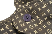 画像をギャラリービューアに読み込む, 新品同様 LOUISVUITTON NIGO ルイヴィトン ニゴ ケープ ジャケット 22S マイクロモノグラム コットン ブラウン サイズM 中古 64973