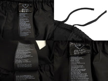 Load image into Gallery viewer, 極美品 PRADA プラダ ナイロン パンツ トライアングルロゴ SPH239 S222 1WQ8 ポリアミド ブラック サイズL 中古 64977