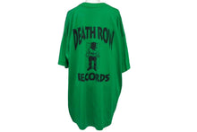 画像をギャラリービューアに読み込む, DEATHROW RECORDS デスロウ レコード ドッグパウンド 半袖Ｔシャツ トップス クールネック グリーン ブラック 美品 中古 64981