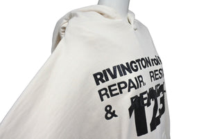 RIVINGTON roi Rebis リヴィントンロイレヴィス RRR 123 パーカー プルオーバー フーディ サイズ3 ホワイト 美品 中古 64992