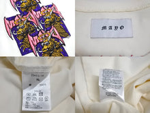 画像をギャラリービューアに読み込む, MAYO メイヨー ドラゴン刺繍 半袖Ｔシャツ カットソー トップス クールネック ホワイト パープル ピンク サイズXL 美品 中古 64994