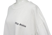 Load image into Gallery viewer, 極美品 WHIP STATION ウィップステーション 長袖Tシャツ トップス ピンストライピング ロングスリーブ ホワイト サイズ2XL 中古 64998