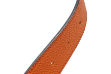 Load image into Gallery viewer, ITTI イッチ ベルト HERRIE HOLELESS BELT/ DIPLO FJORD B'2nd ビーセカンド 785-1971002 レザー 全長113cm オレンジ 美品 中古 65007