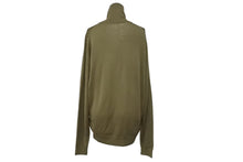 画像をギャラリービューアに読み込む, JOHN SMEDLEY ジョンスメドレー ニット セーター 長袖 タートルネック トップス CA45550 サイズL カーキ 美品 中古 65011