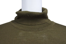 画像をギャラリービューアに読み込む, JOHN SMEDLEY ジョンスメドレー ニット セーター 長袖 タートルネック トップス CA45550 サイズL カーキ 美品 中古 65011