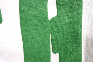 PHARRELL WILLIAMS ファレル ウィリアムス CPFM シーピーエフエム コラボ 半袖Ｔシャツ トップス クールネック ホワイト グリーン サイズXL 美品 中古 65017