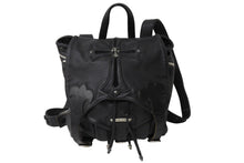 画像をギャラリービューアに読み込む, ChromeHearts クロムハーツ リュック バックパック CHクロス CHプラス レザークロスパッチ ダガージップ SS 良品 中古 65029
