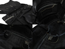 画像をギャラリービューアに読み込む, ChromeHearts クロムハーツ リュック バックパック CHクロス CHプラス レザークロスパッチ ダガージップ SS 良品 中古 65029