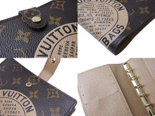 Load image into Gallery viewer, 極美品 LOUIS VUITTON ルイヴィトン アジェンダPM T&amp;B 手帳カバー モノグラム R21039 PVC レザー ブラウン ゴールド金具 中古 65030