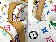Load image into Gallery viewer, LouisVuitton ルイヴィトン プリシラ ハンドバッグ モノグラム M40096 ホワイト ブロン マルチカラー PVC 美品 中古 65034