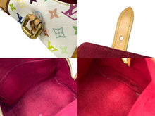 Load image into Gallery viewer, LouisVuitton ルイヴィトン プリシラ ハンドバッグ モノグラム M40096 ホワイト ブロン マルチカラー PVC 美品 中古 65034