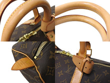 画像をギャラリービューアに読み込む, LOUIS VUITTON ルイヴィトン キーポル50 ボストンバッグ モノグラム M41426 ブラウン ゴールド金具 美品 中古 65040