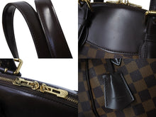 Load image into Gallery viewer, LOUIS VUITTON ルイヴィトン ヴェローナGM トートバッグ N41119 ダミエ エベヌ PVC レザー ゴールド金具 美品 中古 65048