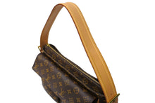 Load image into Gallery viewer, LOUISVUITTON ルイヴィトン ショルダーバッグ ヴィバシテGM M51163 ブラウン PVC レザー ゴールド金具 美品 中古 65050