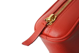 【美品】シャネル CHANELビコローレ コスメポーチ　ネームロゴ 金具 美品】シャネル CHANELビコローレ コスメポーチ ネームロゴ 金具