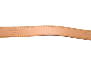 LOUIS VUITTON ルイヴィトン ショルダーストラップ TH066 バギー用 ベージュ ヌメ革 全長125 美品 中古 65060