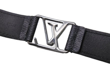 画像をギャラリービューアに読み込む, LOUIS VUITTON ルイヴィトン ブレスレット ブラスレ ホッケンハイム M6295 ブラック ガンメタリックシルバー金具 良品 中古 65070