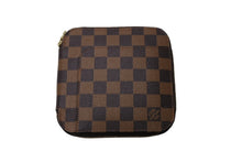 画像をギャラリービューアに読み込む, LOUIS VUITTON ルイヴィトン オーガナイザー オラフ 二つ折り財布 N61723 ダミエ エベヌ ラウンドジップ PVC レザー 美品 中古 65071