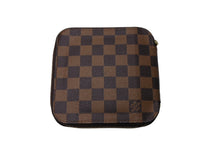 画像をギャラリービューアに読み込む, LOUIS VUITTON ルイヴィトン オーガナイザー オラフ 二つ折り財布 N61723 ダミエ エベヌ ラウンドジップ PVC レザー 美品 中古 65071