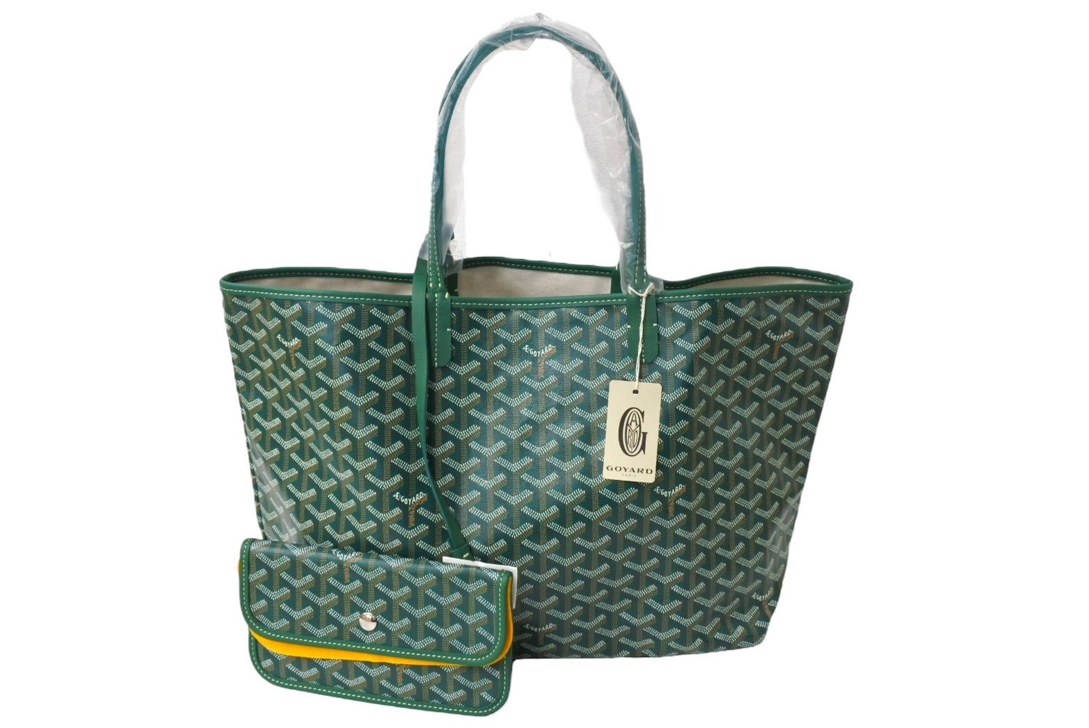 新品未使用 GOYARD ゴヤール サンルイPM トートバッグ STLOUIPMLTY09CL09P PVCコーティングキャンバス グリーン 中古  65082 – Casanova Vintage