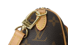 Load image into Gallery viewer, 極美品 LouisVuitton ルイヴィトン ナノスピーディ 2WAYショルダーバッグ M81085 モノグラムキャンバス ブラウン 中古 65090